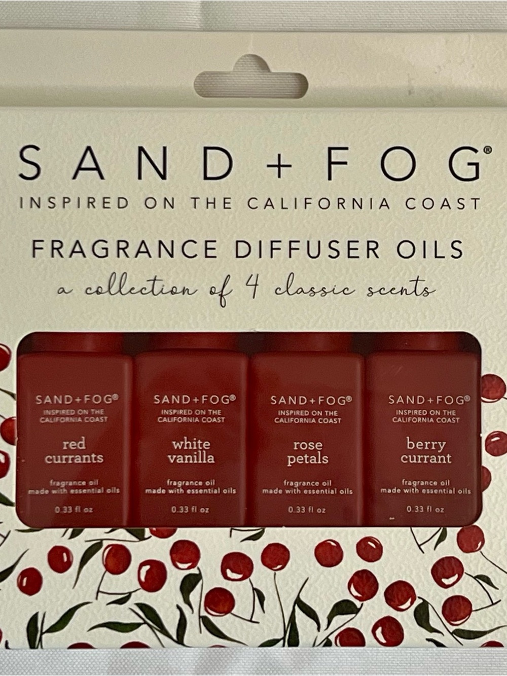 Sand + Fog Fragrance Diffuser Oils - 4 Scent Set